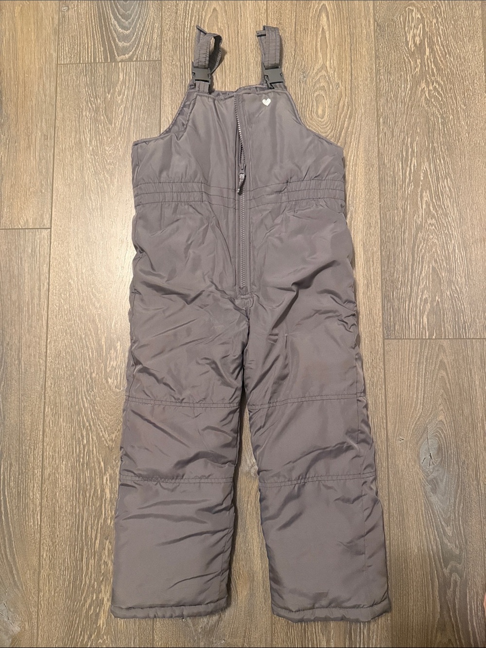 Carter's Gray Puffer Bib Snow Pants